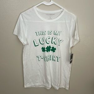 NWT Lucky Brand Lucky T-Shirt. Medium